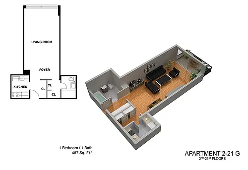 Floor plan G