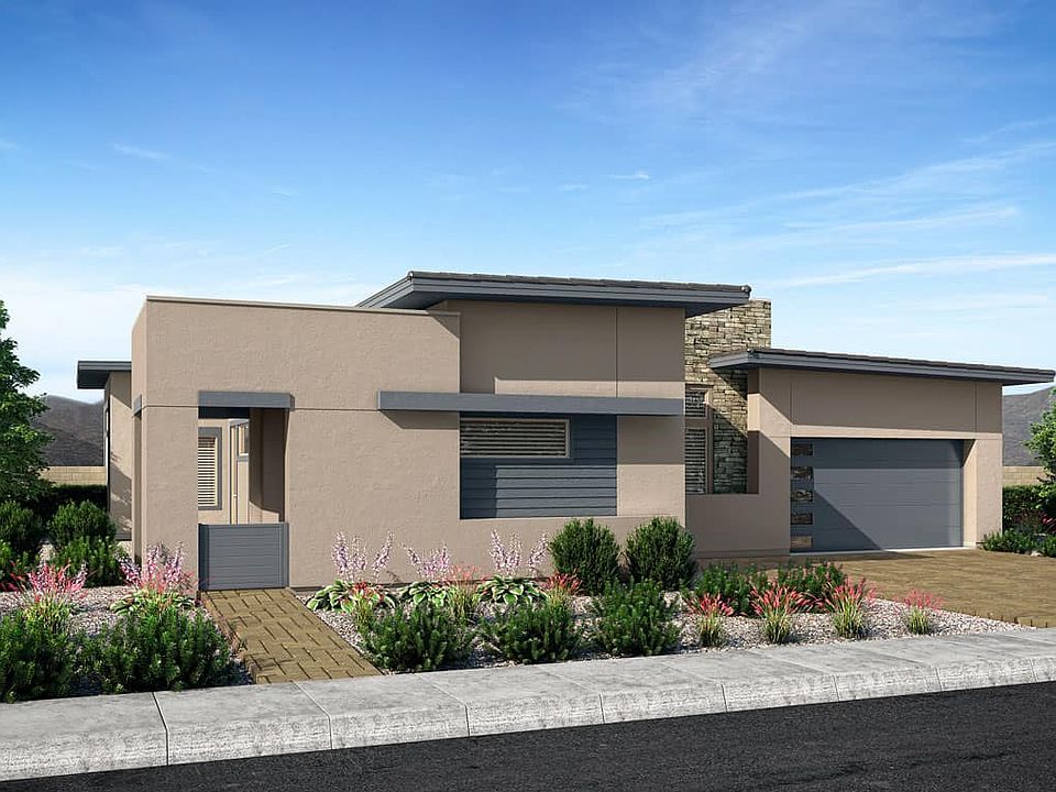 PLAN 3 - ELEVATION B DESERT TRANSITIONAL