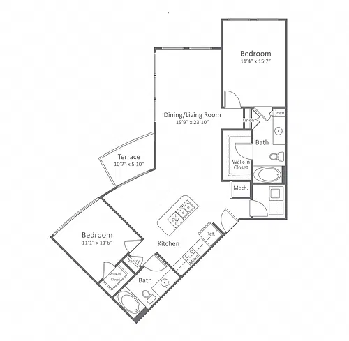 Floor plan B2