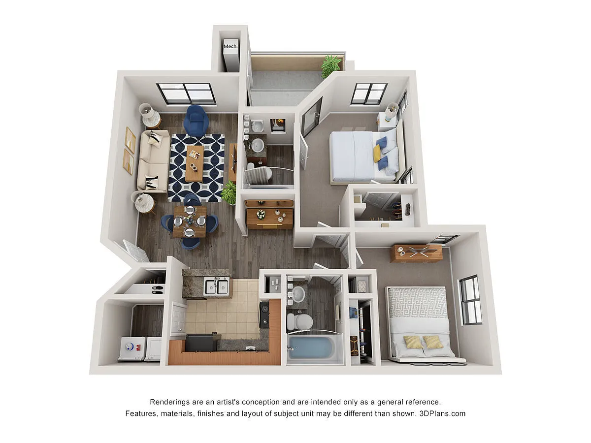Floor plan B2
