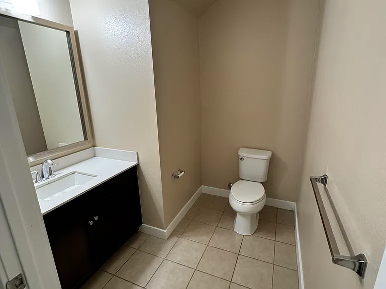 Powder Room (Half bath) on first floor