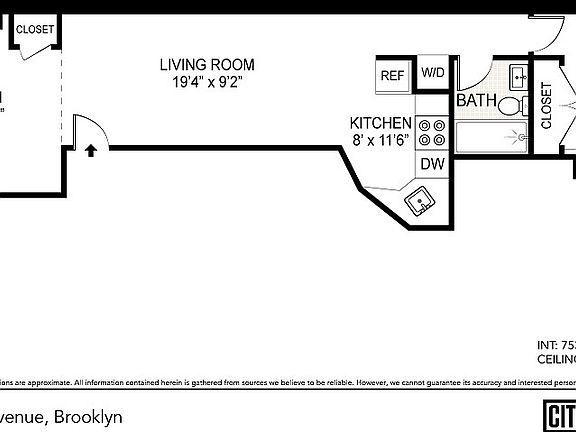 2nd image of 92 Lexington Ave APT 2R