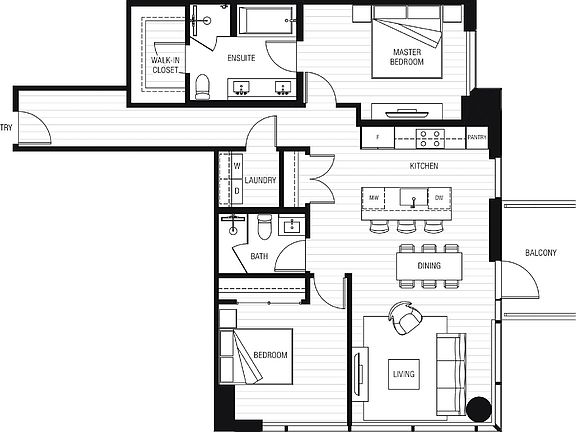 4th image of 44 East Ave Unit 2607