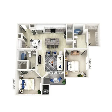 Floor plan The Dolphin