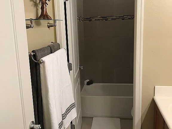 Remodeled upstairs bath