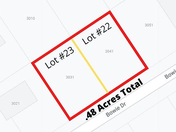 5th image of 3041 Bowie Dr Lot 22