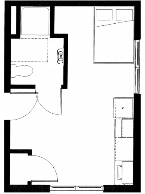 Floor plan A Flat