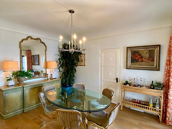 Separate Dining Room Looking out to Front Terrace