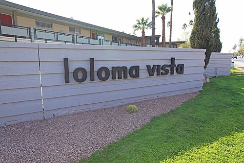 front sign