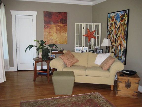 More of the living room