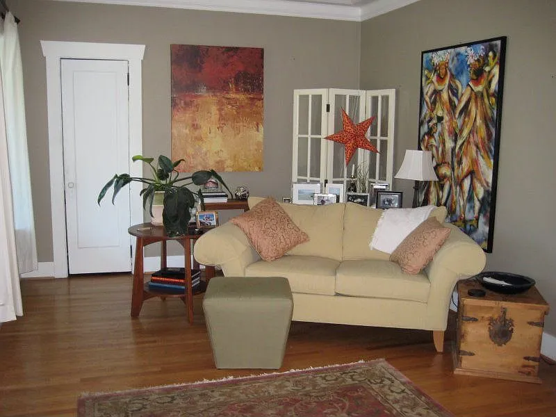 More of the living room