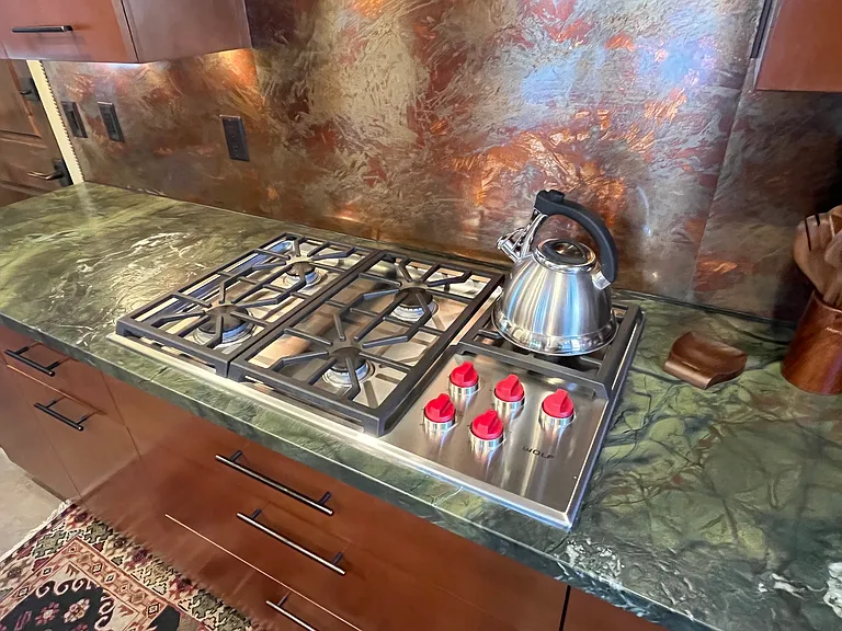 Upper Kitchen Wolf Cooktop