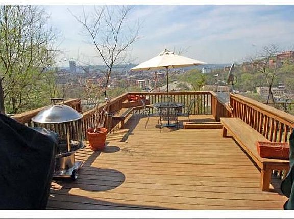 Deck Overlooking the City