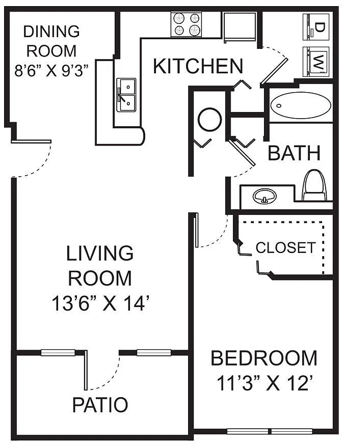 Floor plan A1