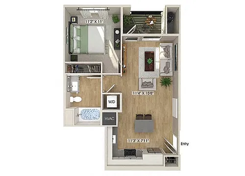 Floor plan A1