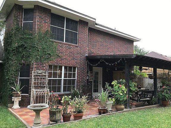 Back Yard with Large covered