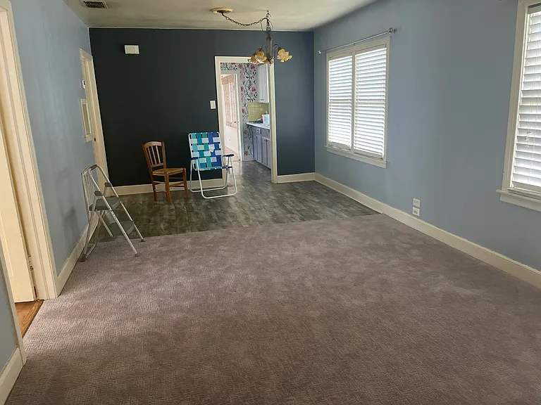 living and dining area