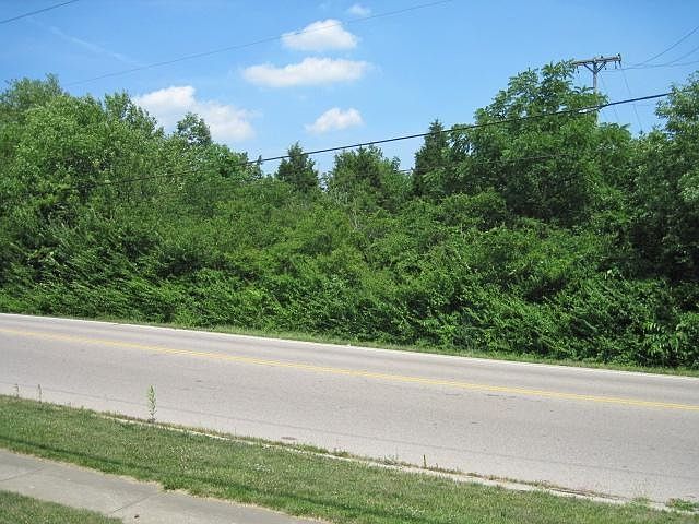 View from directly across the street on Gebhart-Church Road. The utility line running in at the righ