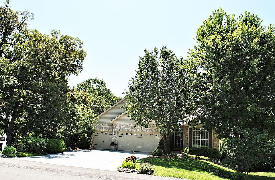 Home is nestled in trees