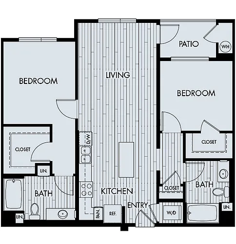 Floor plan Vantis Plan 2B