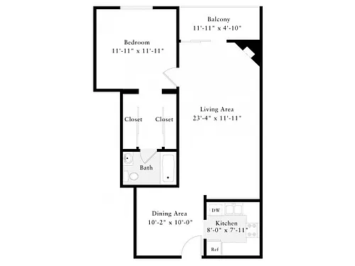 Floor plan Furnished-f-711