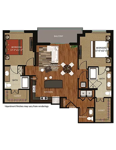 Floor plan B8-R