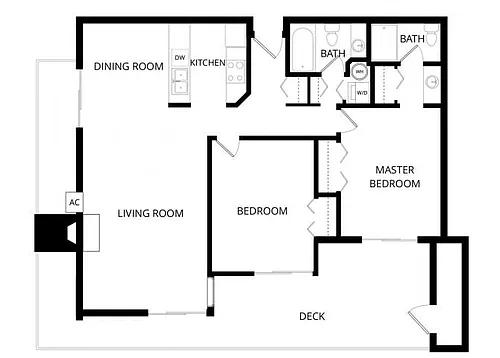 Floor plan Snowfield