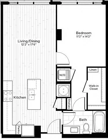 Floor plan 1T