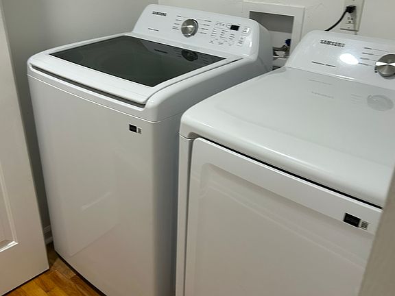 Laundry Room, Duplex Upper Level Unit