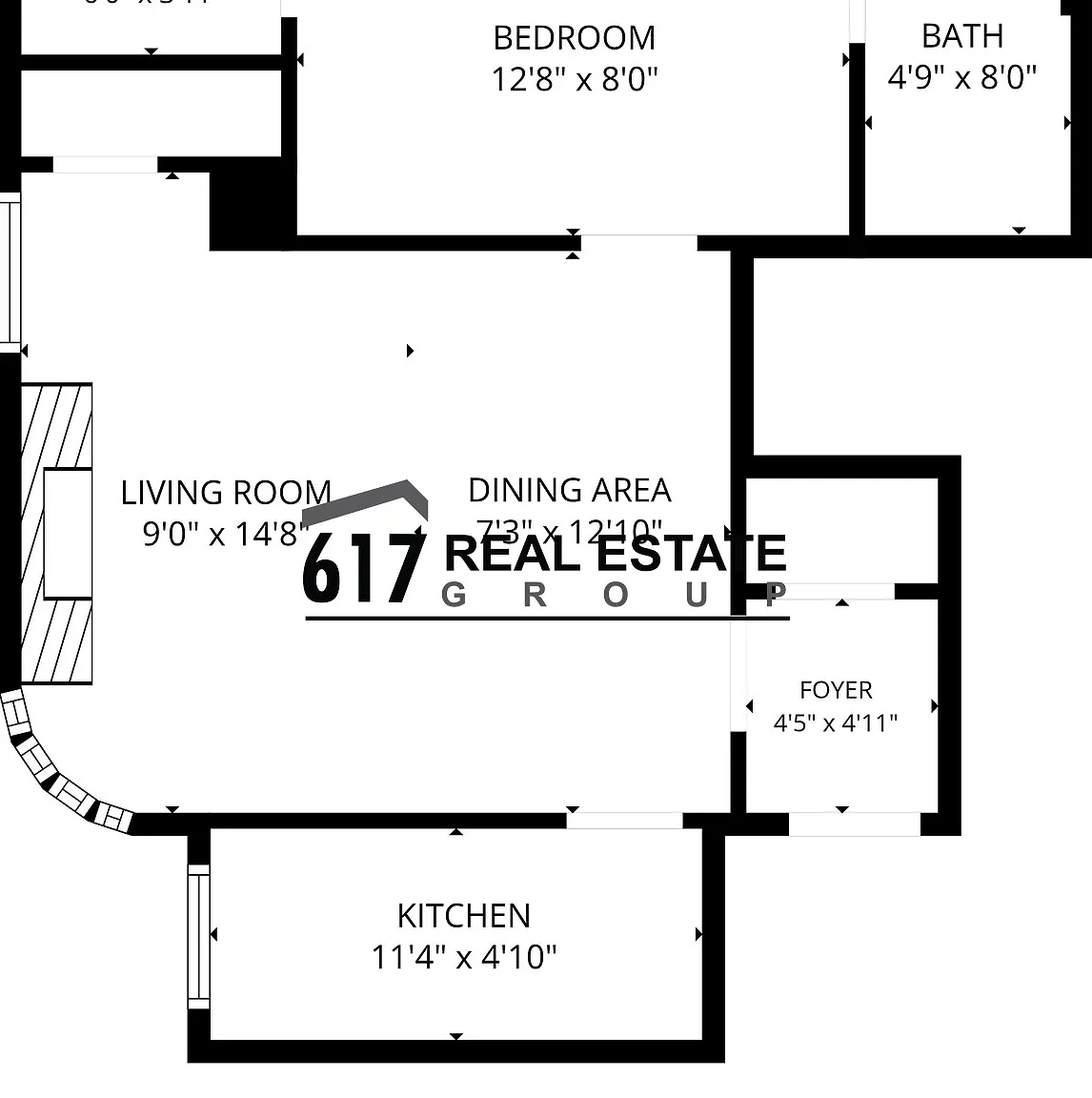 1 bed, 555 sqft, $2,600 — Photo 2