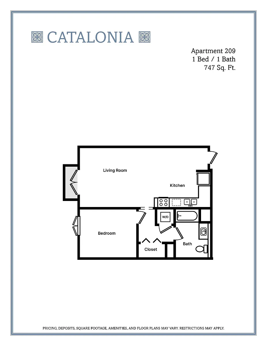 Floor plan C1 - 209