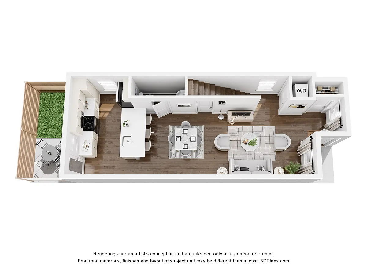 Floor plan Townhouse