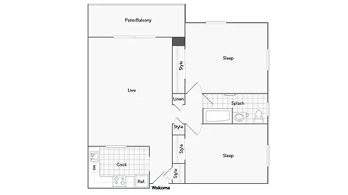 Floor plan Bethesda