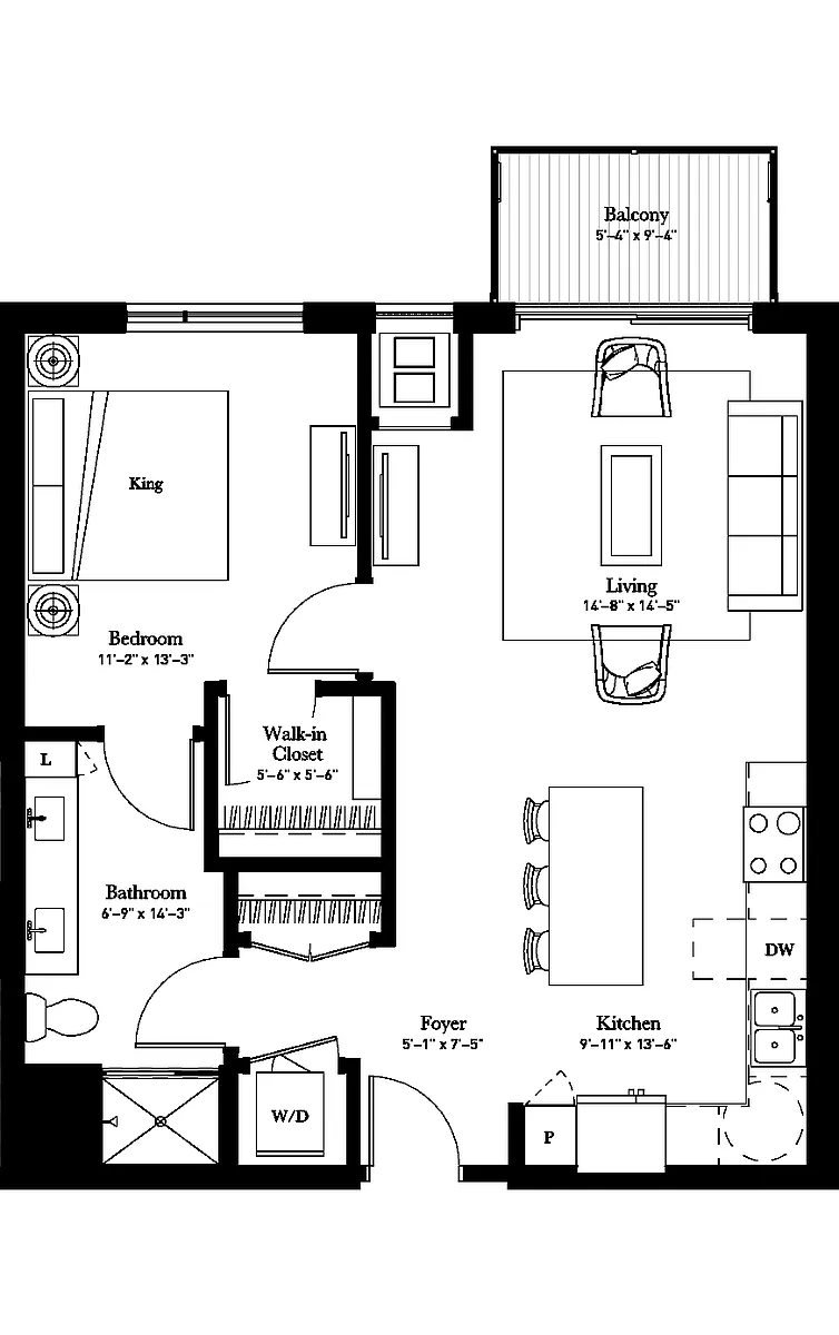 Floor plan Baneberry (A5.1)