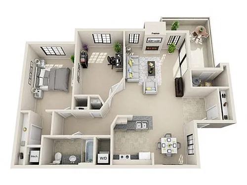 Floor plan Luna