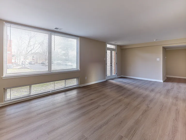 Spacious 2 Bed,1.5 Bath with 989 sq. ft., oversized windows, and bright open living space at North Crossing.
