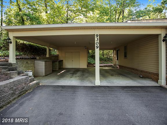 Oversized Carport with Shed and Attic Storage