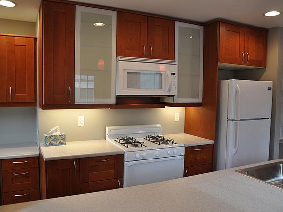 Microwave and gas range