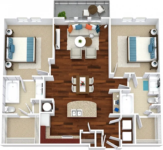 Floor plan The Maple
