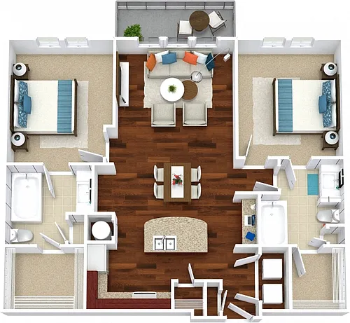 Floor plan The Maple