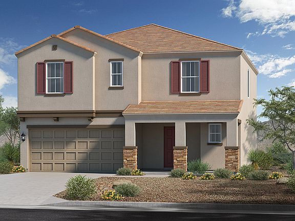 Exterior C with optional stone