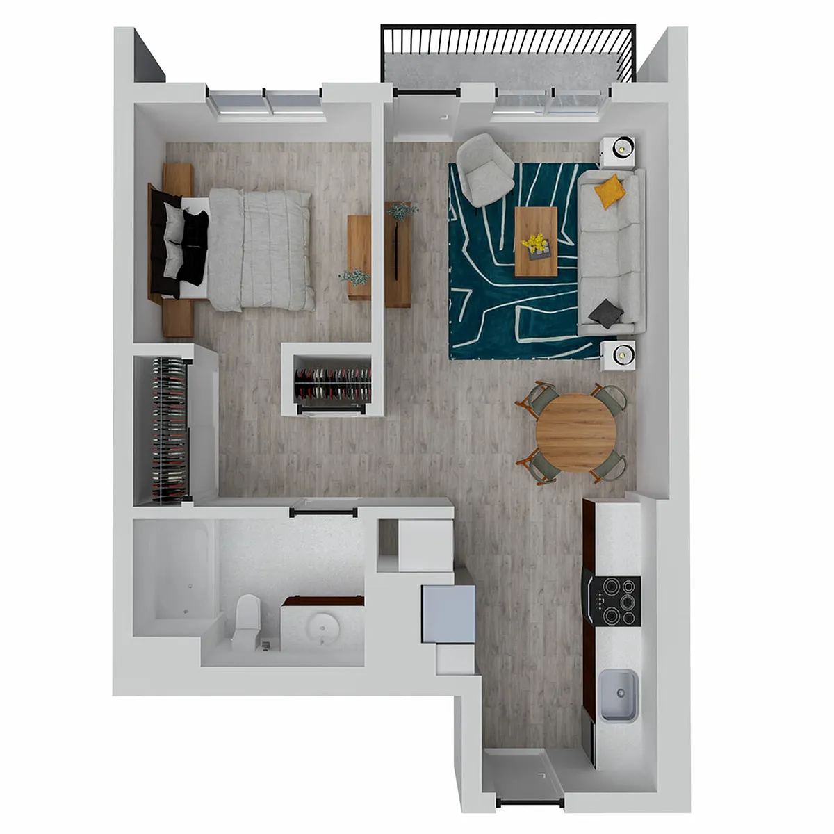 Floor plan A1