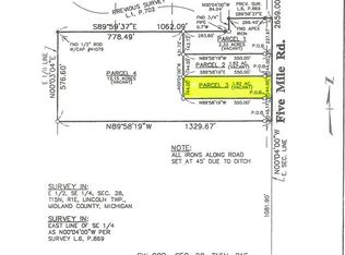 2175 N Five Mile Rd, Sanford, MI 48615