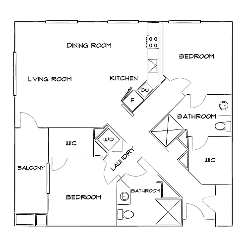 Floor plan Design 2D