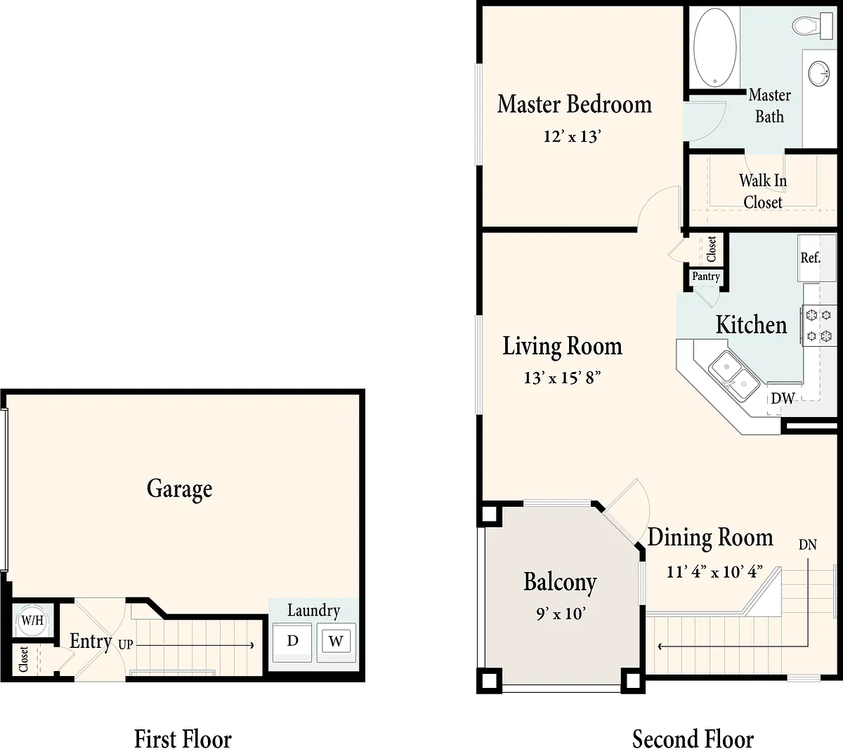 Floor plan The Vanguard