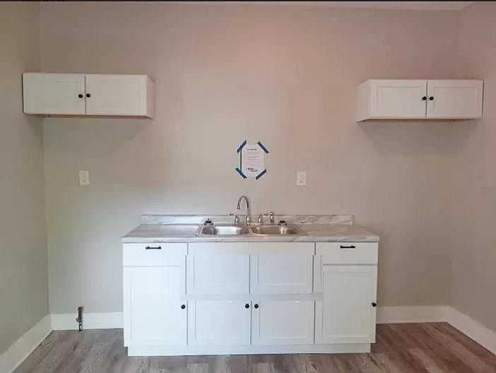 New kithcen: flooring, paint, fixtures, cabinets, the works!