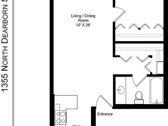 4th image of 1355 N Dearborn Pkwy #203