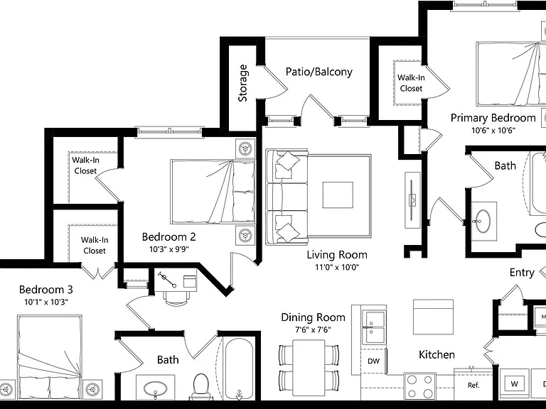 Wesley Providence Apartments at Stonecrest — Photo 207