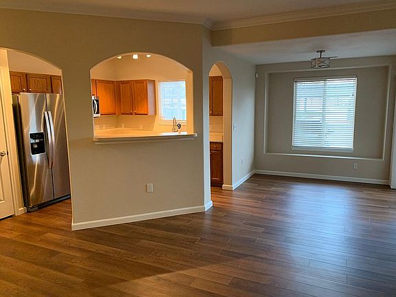 kitchen and DR view from LR