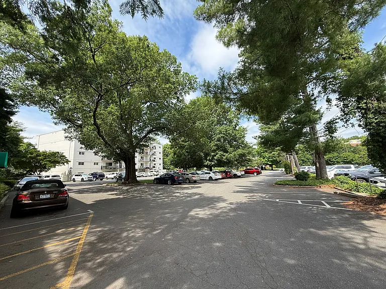 Condo parking lot